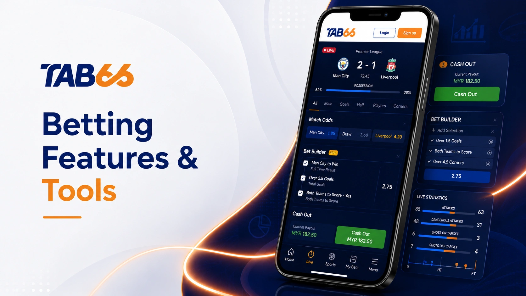 Betting Features & Tools