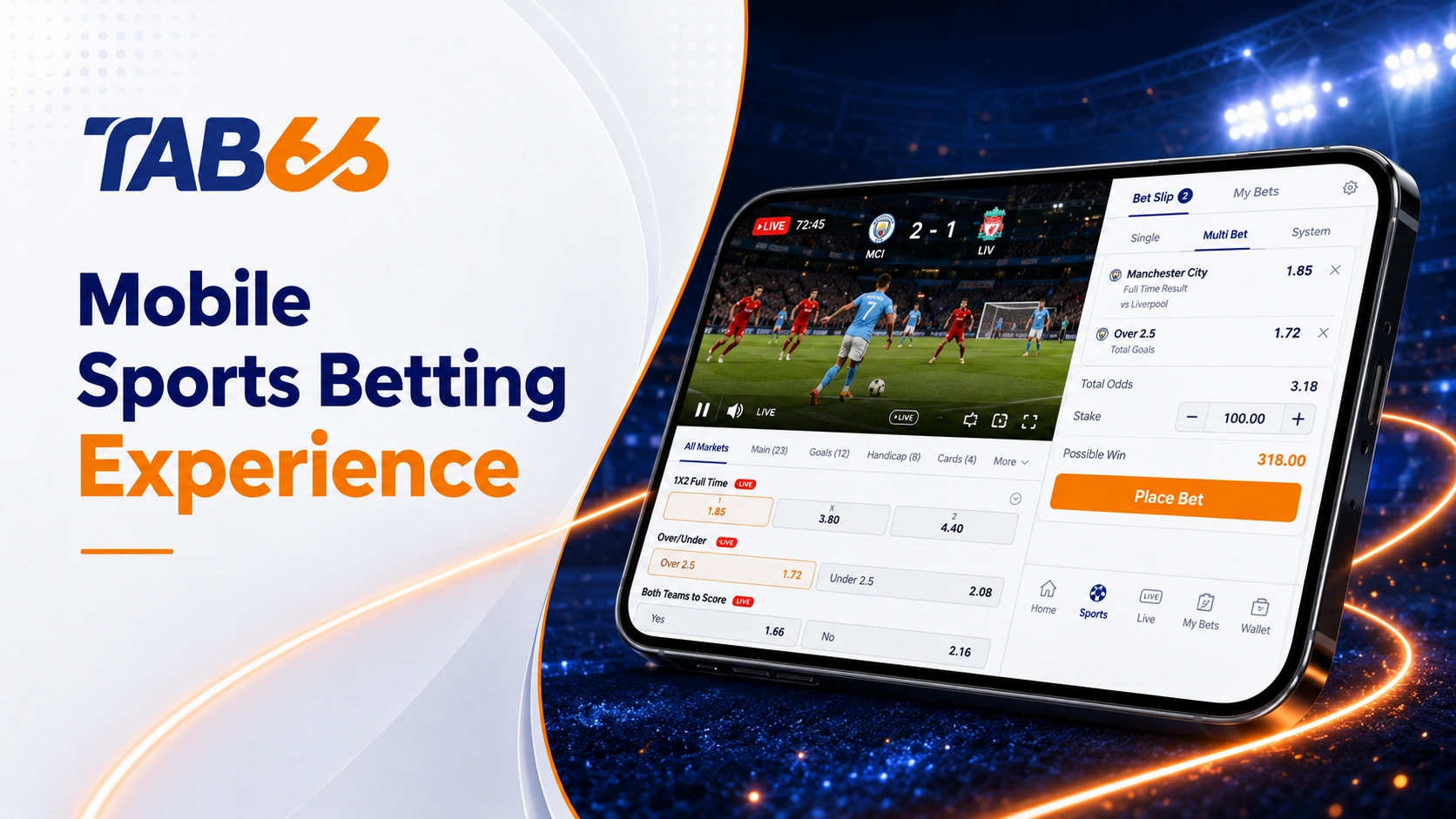 Mobile Sports Betting Experience