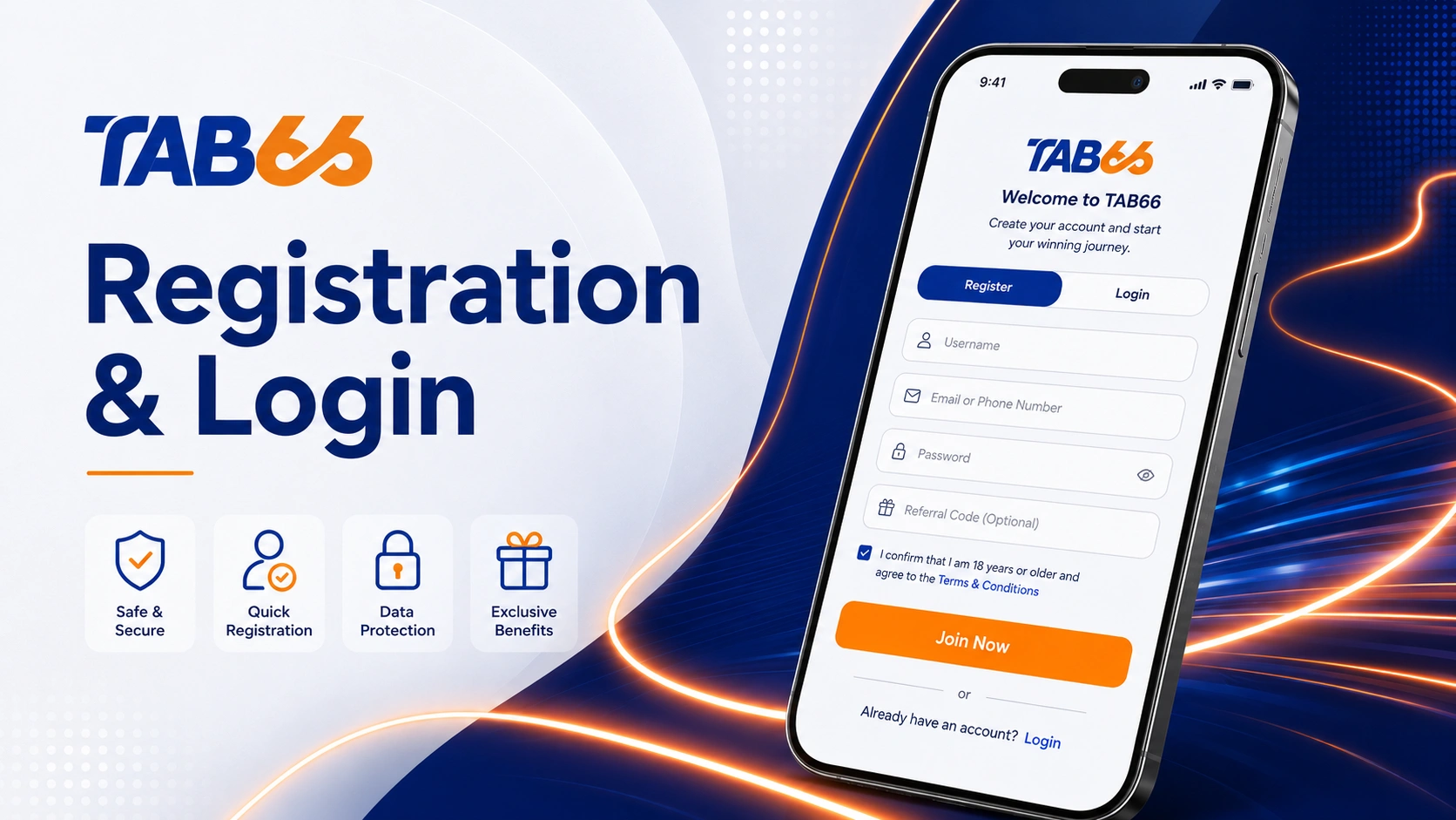 Registration & Login