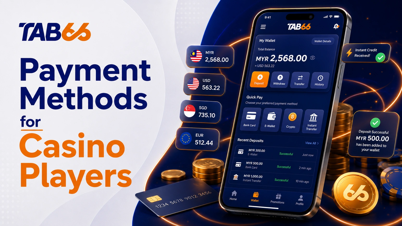 Payment Methods for Casino Players