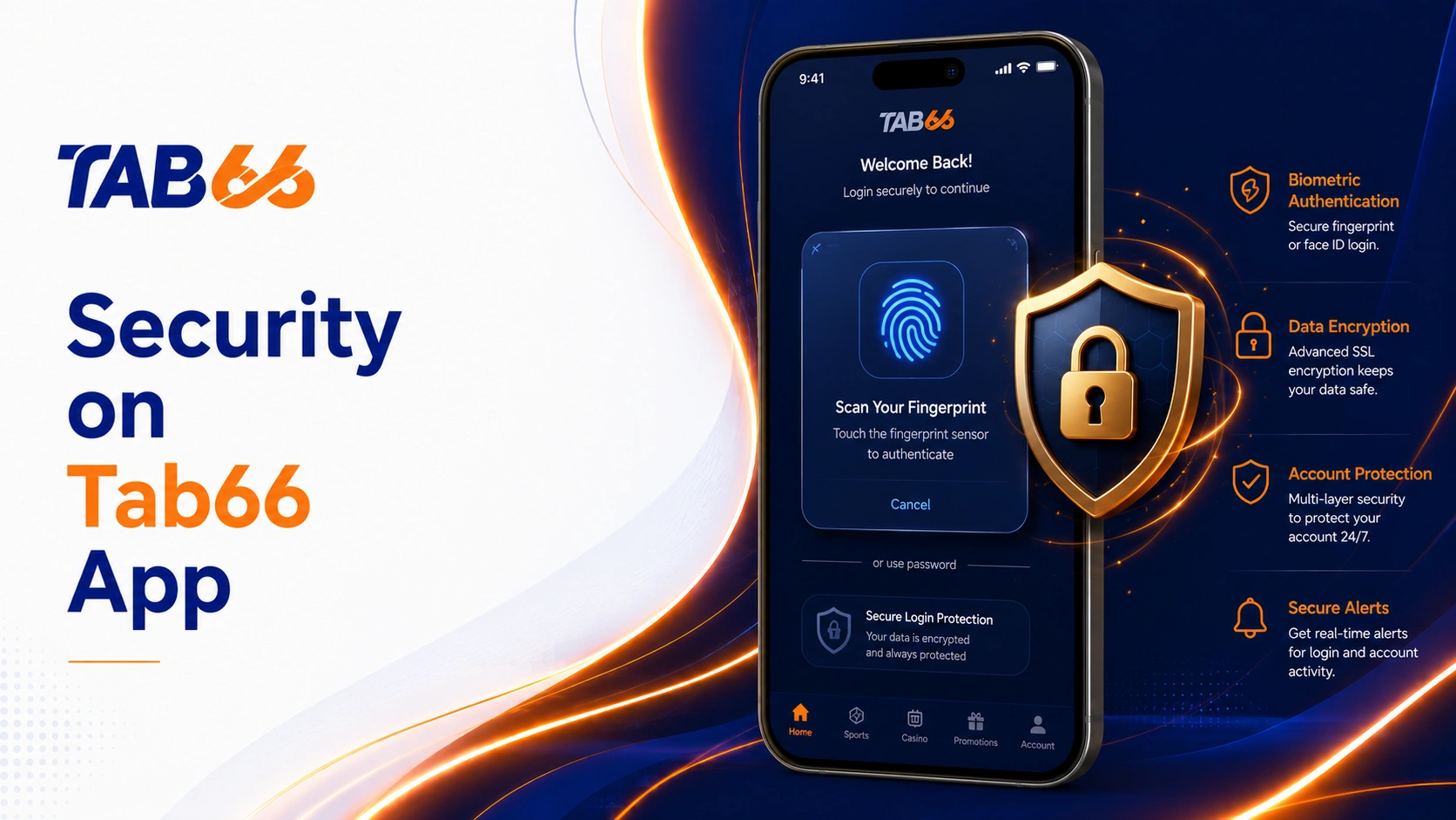 Security on Tab66 App